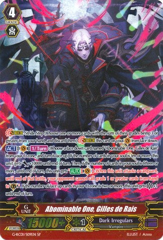 Image of Abominable One, Gilles de Rais (G-RC01/S09EN) [Revival Collection]