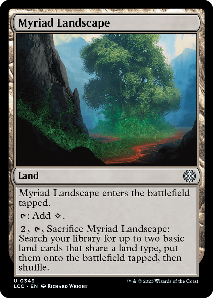 Image of Myriad Landscape [The Lost Caverns of Ixalan Commander]