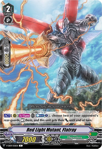 Image of Red Light Mutant, Flatray (V-EB09/058EN) [The Raging Tactics]