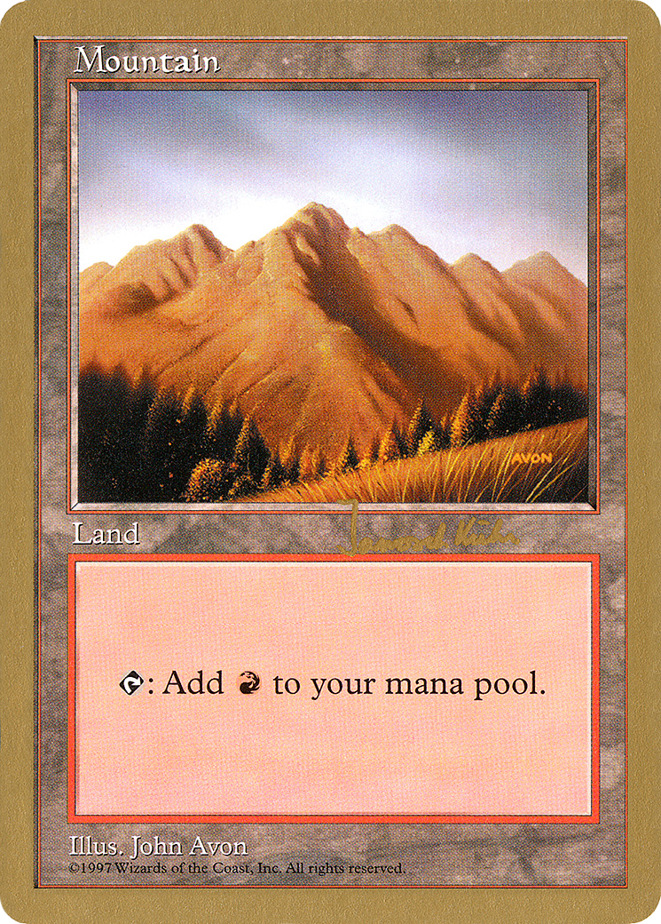 Image of Mountain (jk444) (Janosch Kuhn) [World Championship Decks 1997]
