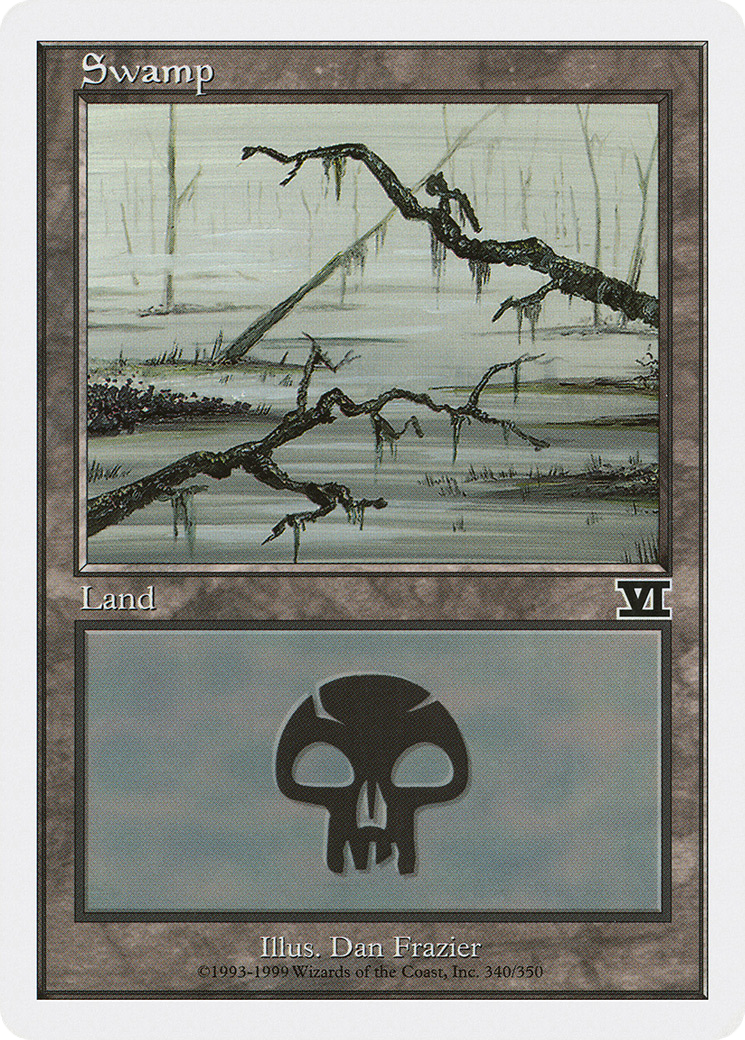 Image of Swamp (340) [Classic Sixth Edition]