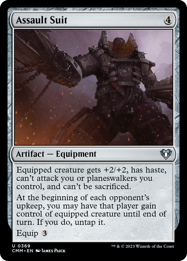 Image of Assault Suit [Commander Masters]