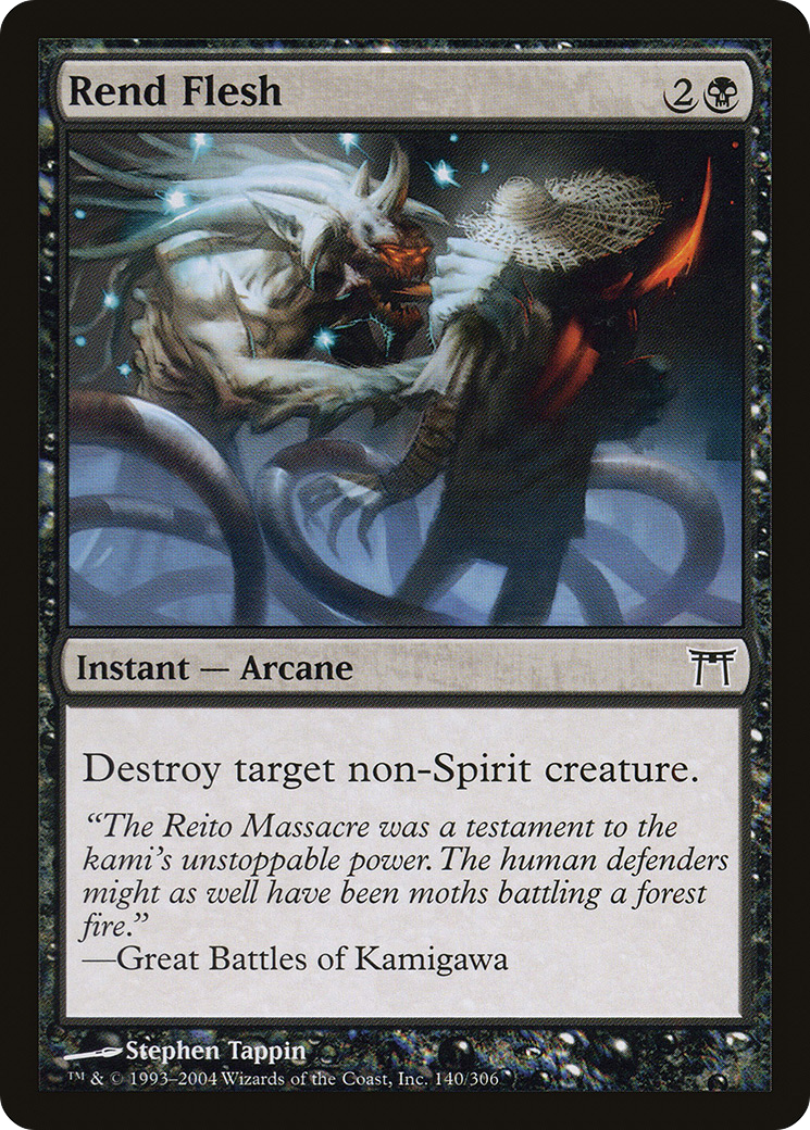 Image of Rend Flesh [Champions of Kamigawa]