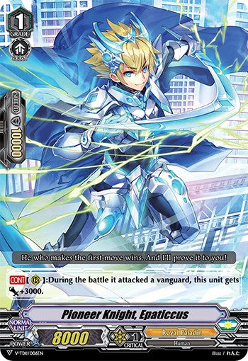 Image of Pioneer Knight, Epaticcus (Parallel Foil) (V-TD11/006EN) [Altmile]