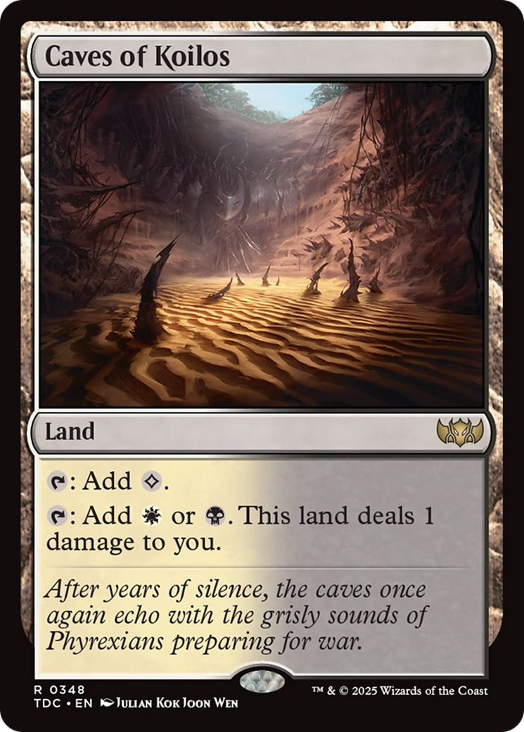 Image of Caves of Koilos [Tarkir: Dragonstorm Commander]