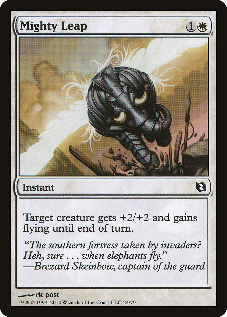 Image of Mighty Leap [Duel Decks: Elspeth vs. Tezzeret]