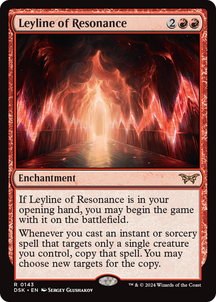 Image of Leyline of Resonance [Duskmourn: House of Horror]