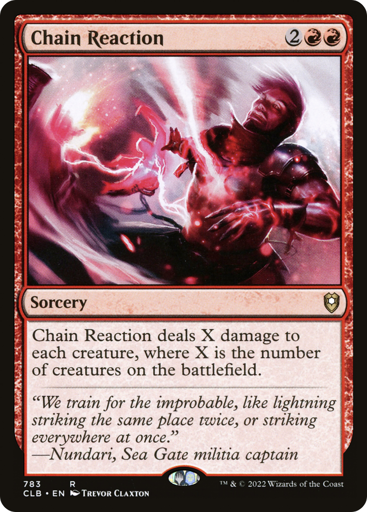 Image of Chain Reaction [Commander Legends: Battle for Baldur's Gate]