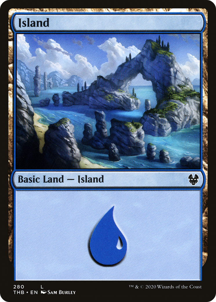 Image of Island (280) [Theros Beyond Death]