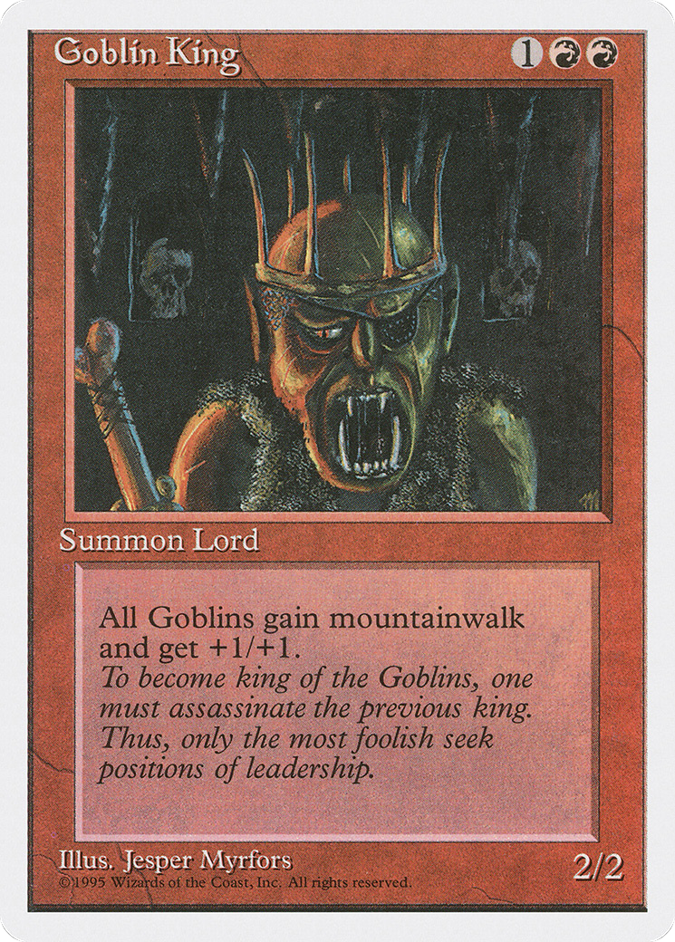 Image of Goblin King [Fourth Edition]