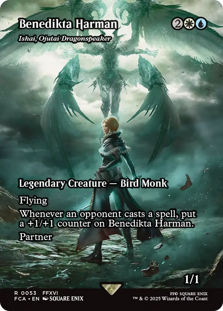 Image of Benedikta Harman - Ishai, Ojutai Dragonspeaker (Showcase) [FINAL FANTASY : Through the Ages]