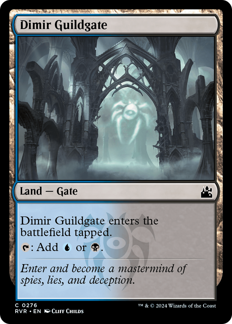 Image of Dimir Guildgate [Ravnica Remastered]