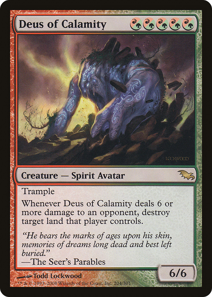 Image of Deus of Calamity [Shadowmoor]