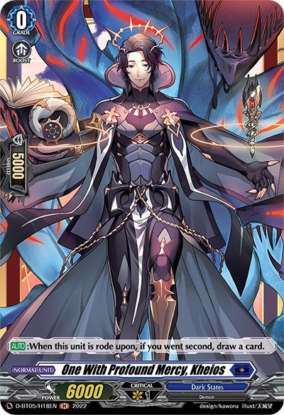 Image of One With Profound Mercy, Kheios (D-BT05/H18EN) [Triumphant Return of the Brave Heroes]