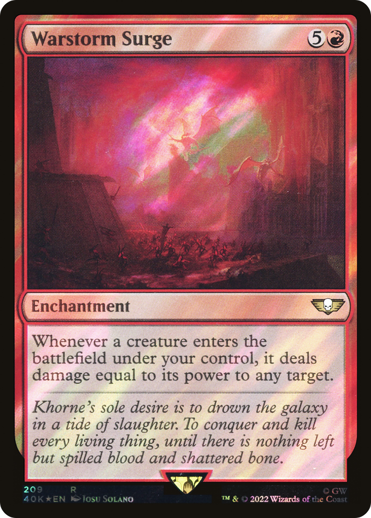 Image of Warstorm Surge (Surge Foil) [Warhammer 40,000]