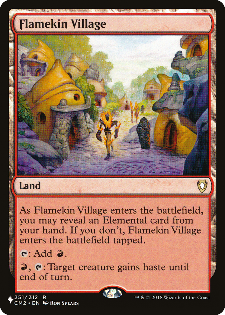 Image of Flamekin Village [Secret Lair: Heads I Win, Tails You Lose]