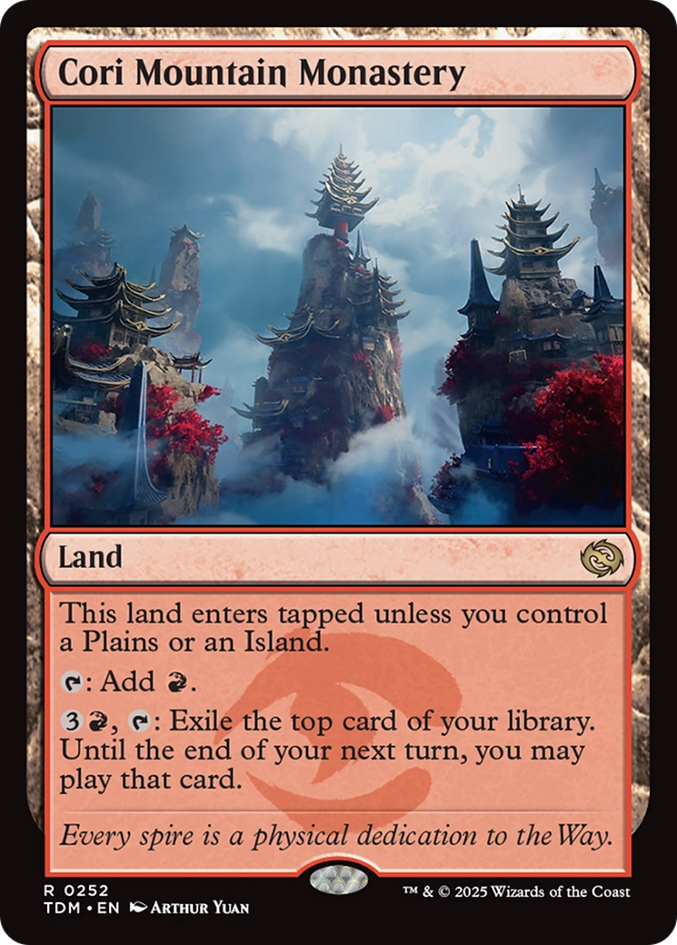 Image of Cori Mountain Monastery [Tarkir: Dragonstorm]