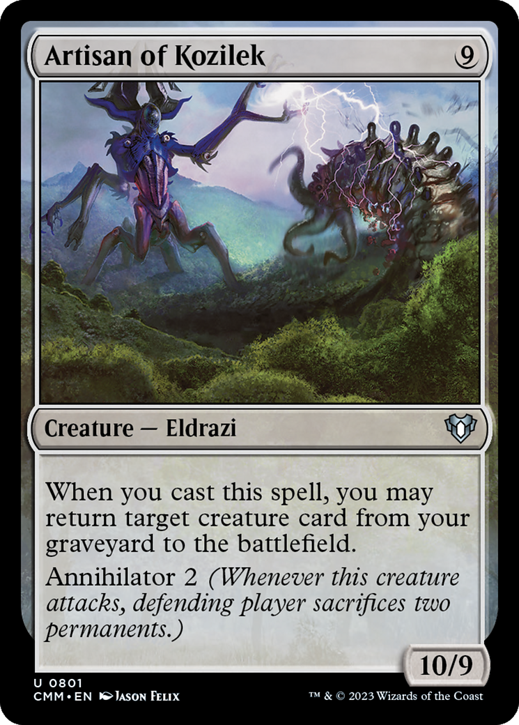 Image of Artisan of Kozilek [Commander Masters]