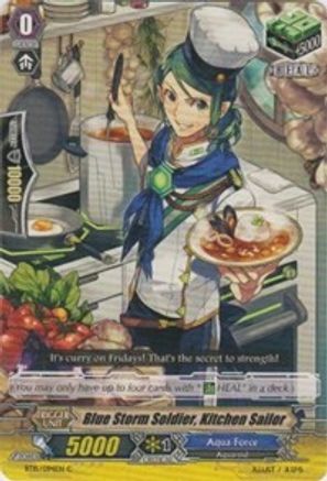 Image of Blue Storm Soldier, Kitchen Sailor (INFINITE REBIRTH)