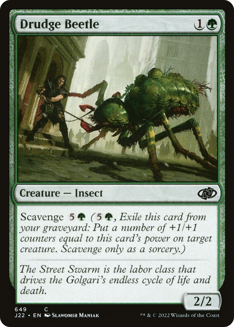 Image of Drudge Beetle [Jumpstart 2022]