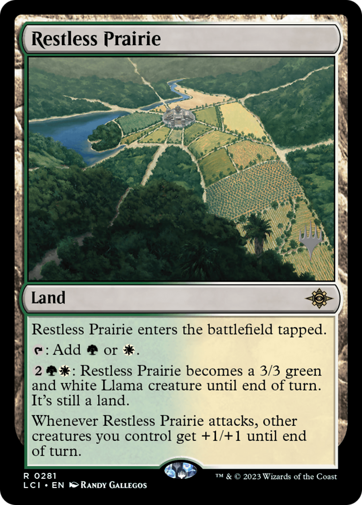 Image of Restless Prairie (Promo Pack) [The Lost Caverns of Ixalan Promos]