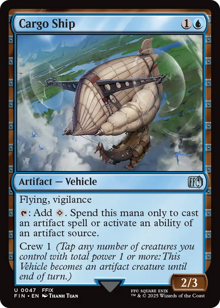 Image of Cargo Ship [FINAL FANTASY]