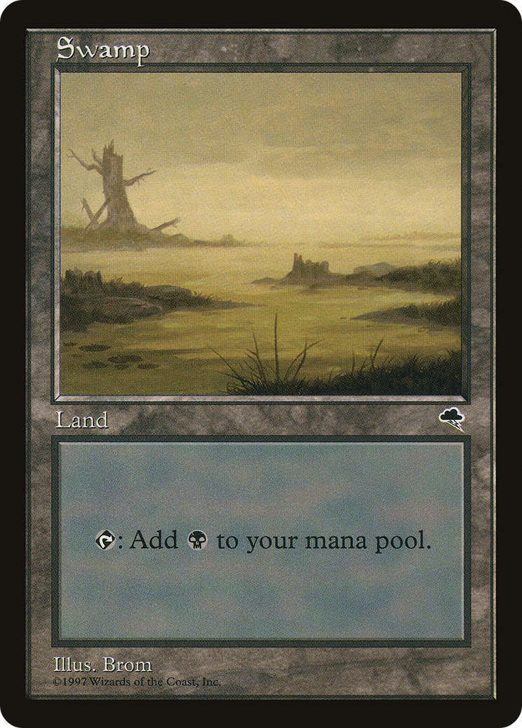 Image of Swamp (Lilypads Bottom Left) [Tempest]