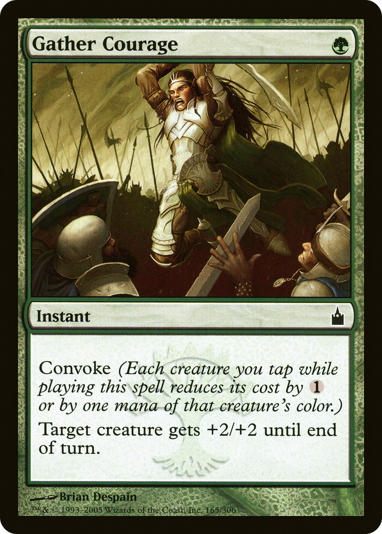 Image of Gather Courage [Ravnica: City of Guilds]