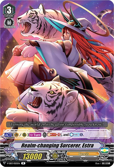 Image of Realm-changing Sorcerer, Estra (V-EB13/025EN) [The Astral Force]