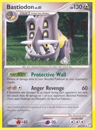 Image of Bastiodon (21/123) [Diamond & Pearl: Mysterious Treasures]