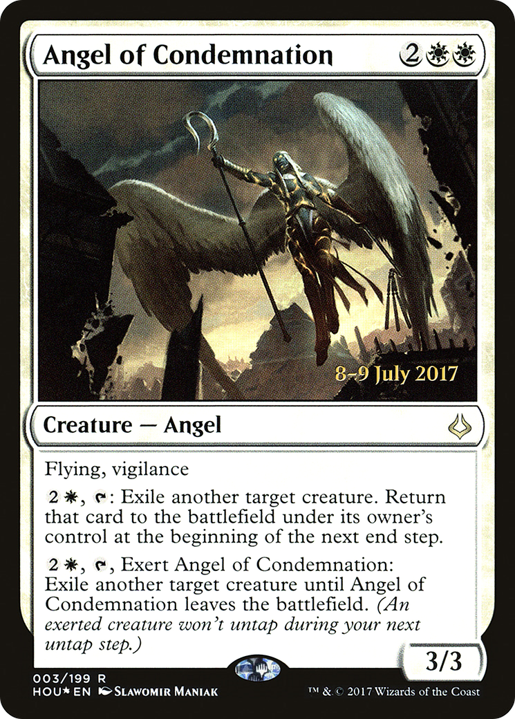 Image of Angel of Condemnation [Hour of Devastation Prerelease Promos]