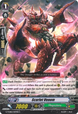 Image of Scarlet Venom (G-TCB02/057EN) [The GENIUS STRATEGY]