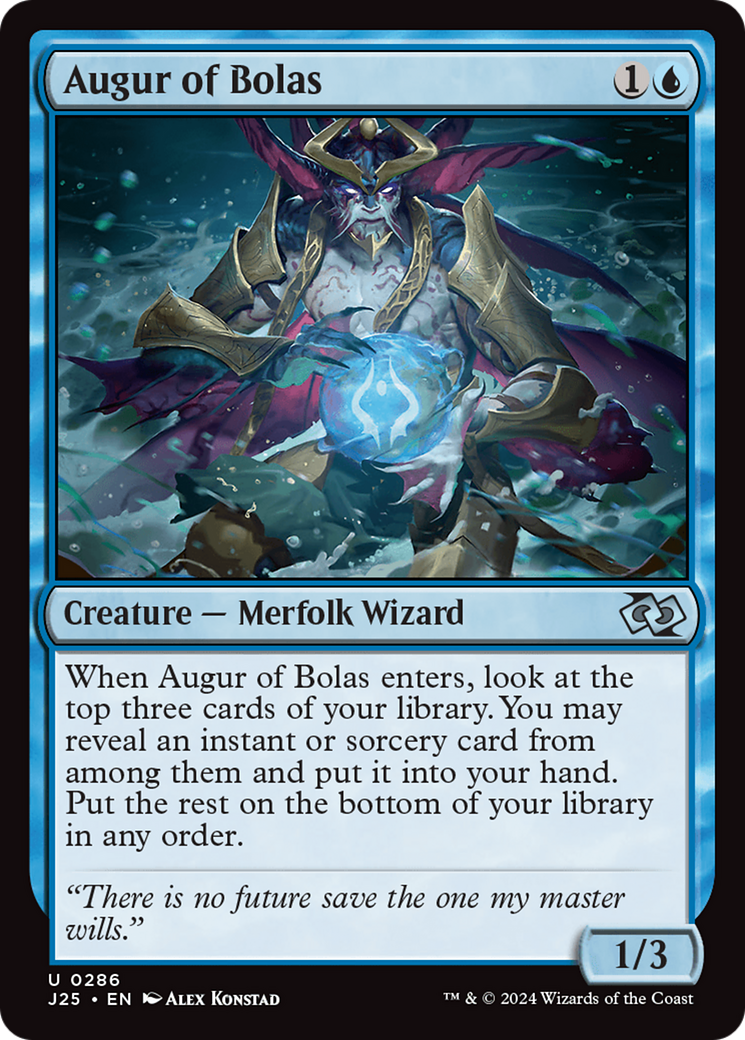 Image of Augur of Bolas [Foundations Jumpstart]