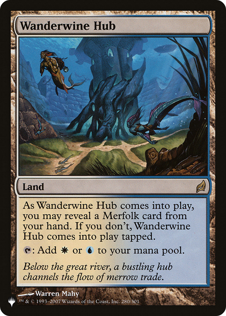 Image of Wanderwine Hub (LRW) [The List]