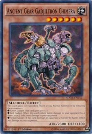 Image of Ancient Gear Gadjiltron Chimera [SDGR-EN012] Common