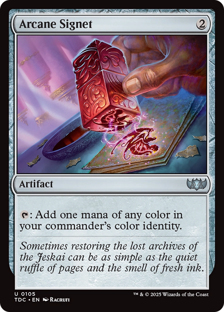 Image of Arcane Signet [Tarkir: Dragonstorm Commander]