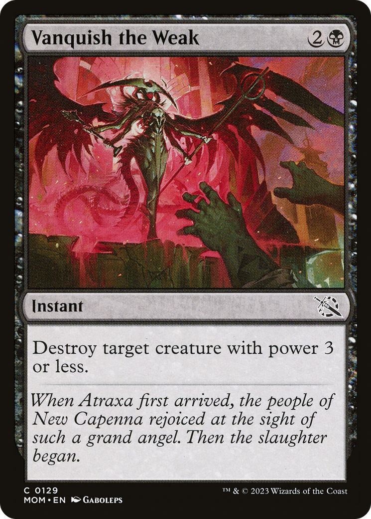 Image of Vanquish the Weak [March of the Machine]