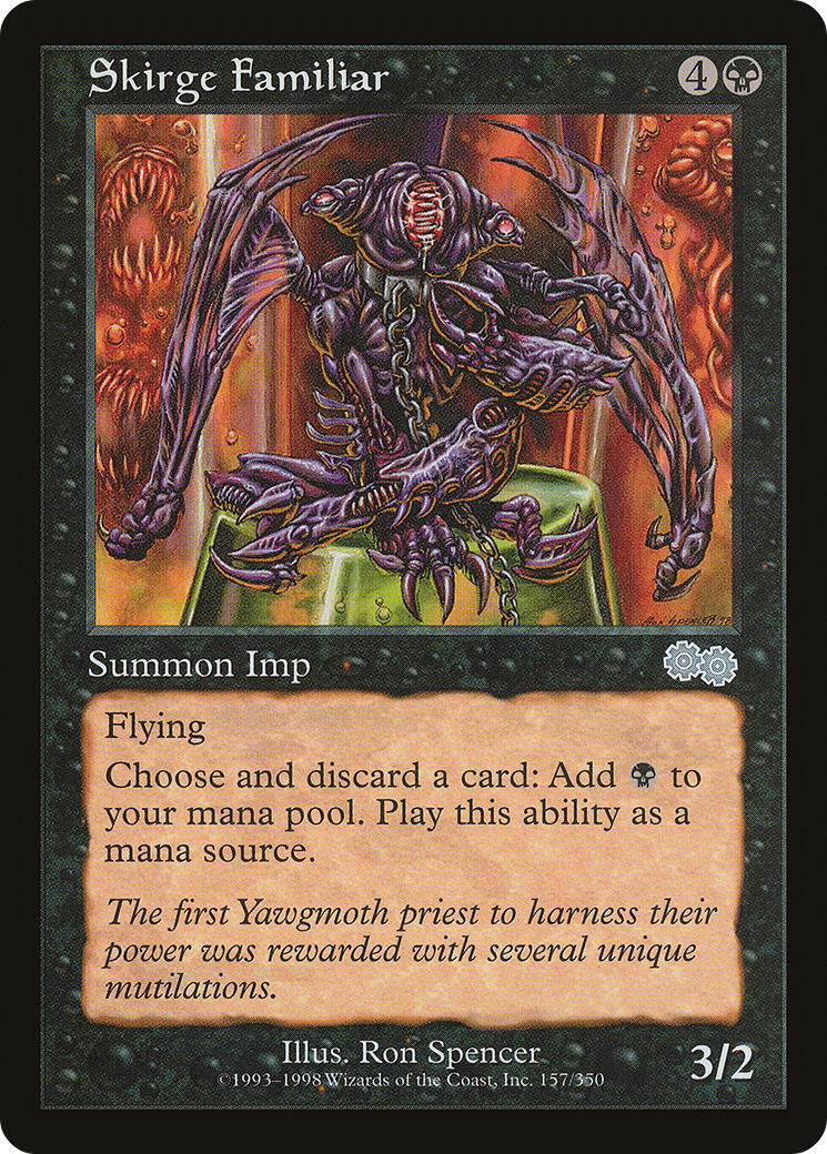 Image of Skirge Familiar [Urza's Saga]