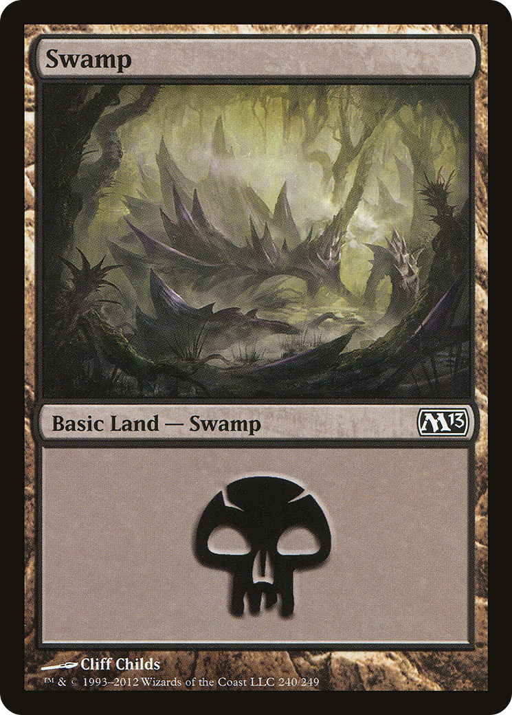 Image of Swamp (240) [Magic 2013]