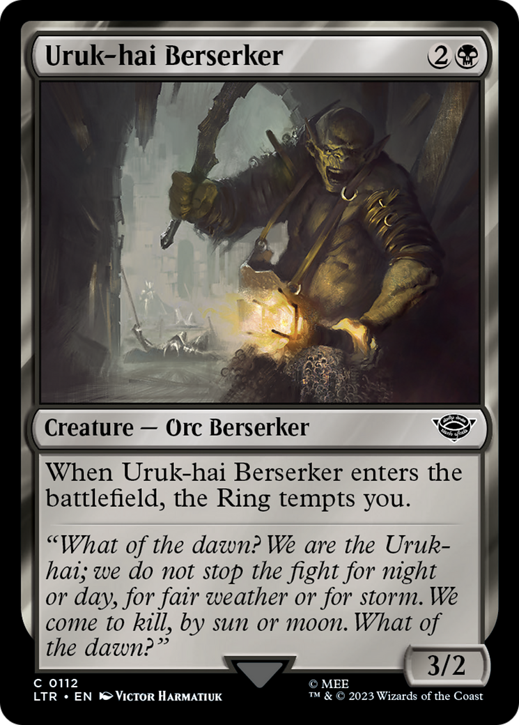 Image of Uruk-hai Berserker [The Lord of the Rings: Tales of Middle-Earth]