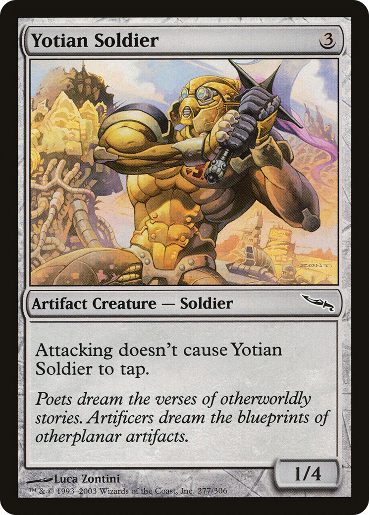 Image of Yotian Soldier [Mirrodin]