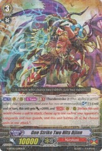 Image of One Strike Two Hits Djinn (G-BT05/029EN) [Moonlit Dragonfang]