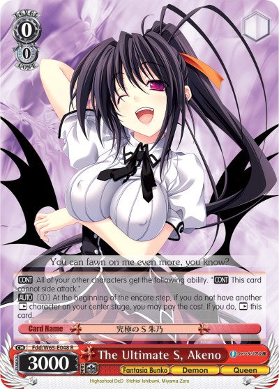 Image of The Ultimate S, Akeno (Fdd/W65-E048 R) [Fujimi Fantasia Bunko]