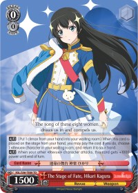 Image of The Stage of Fate, Hikari Kagura (RSL/S56-TE08 TD) [Revue Starlight]