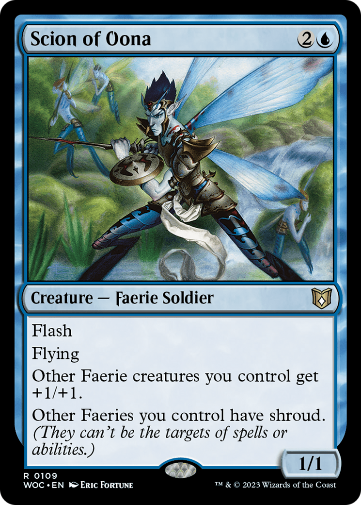 Image of Scion of Oona [Wilds of Eldraine Commander]