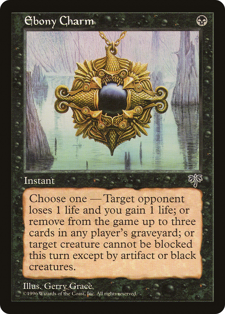 Image of Ebony Charm [Mirage]