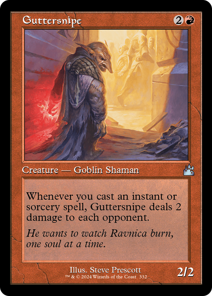 Image of Guttersnipe (Retro Frame) [Ravnica Remastered]