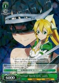 Image of Virtual World Girl, Leafa (SAO/S26-E025 R) [Sword Art Online Vol.2]