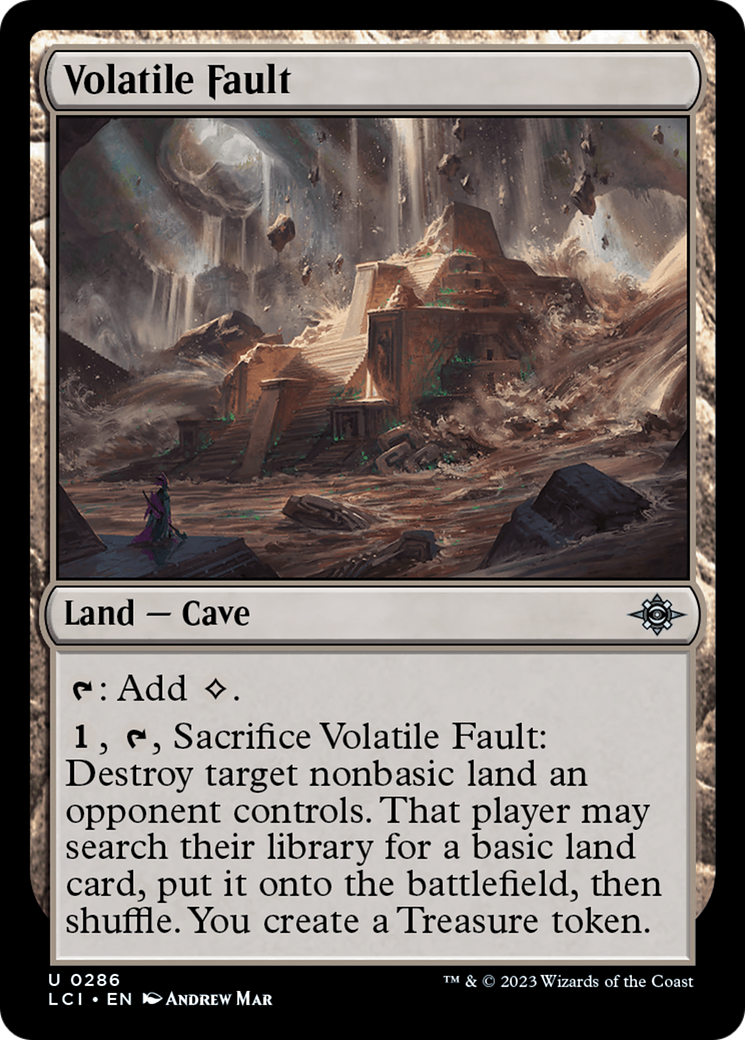 Image of Volatile Fault [The Lost Caverns of Ixalan]