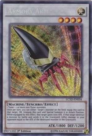 Image of Armory Arm [LC5D-EN034] Secret Rare